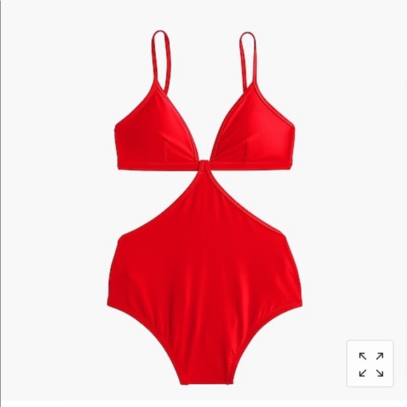 J. Crew Other - JCrew Cut Out One Piece Bathing Suit